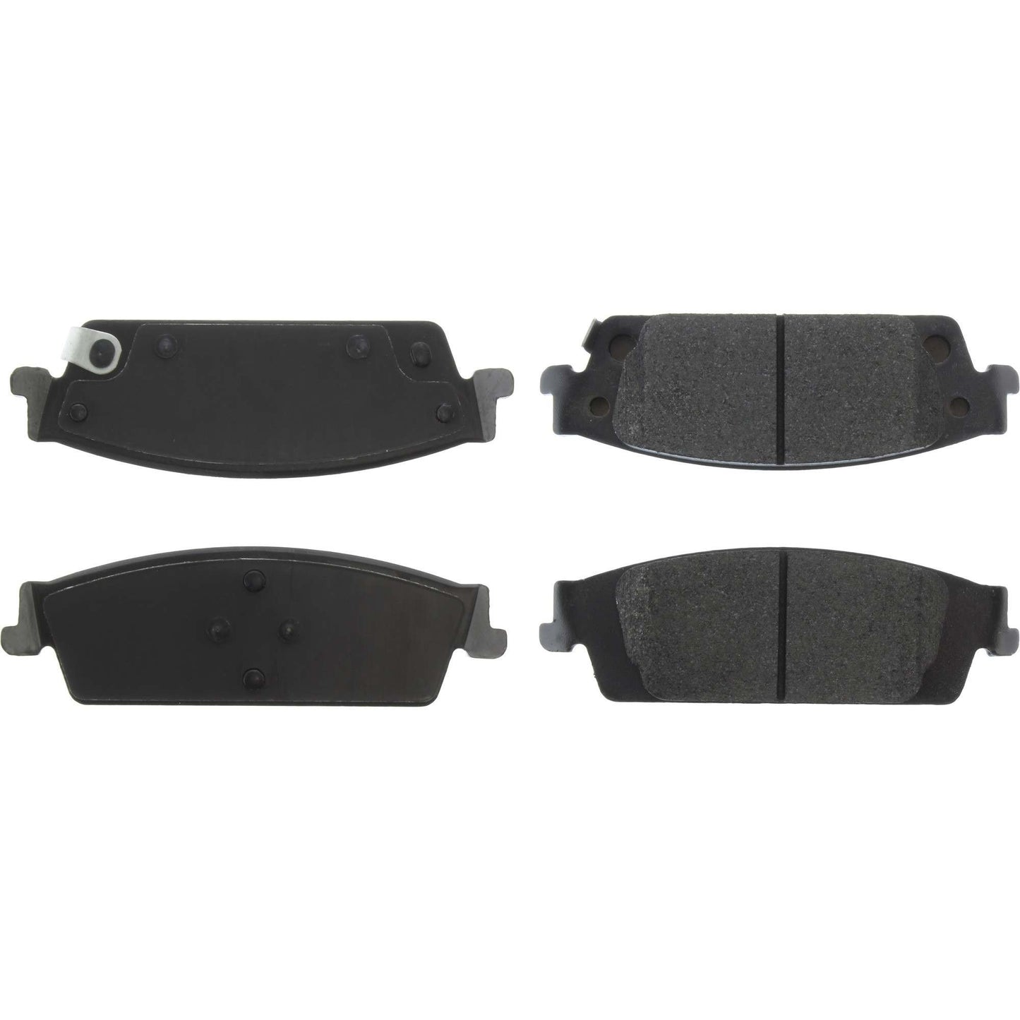 Centric Parts Disc Brake Pad Set Long wearing Semi-Metallic friction formula with Posi Quiet technology for 106.17070