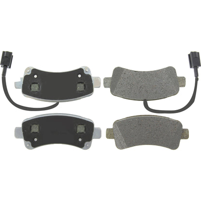 Centric Parts Disc Brake Pad Set with Posi Quiet Technology for Heavy Duty Applications 106.17461
