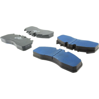 Centric Parts Disc Brake Pad Set with Long wearing Semi-Metallic friction formula for 2009-2017 Volvo 9700 106.17580