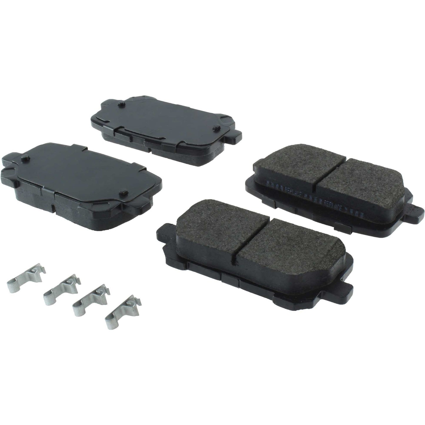 Centric Parts Disc Brake Pad Set Posi Quiet Extended Wear with Shims and Hardware for 2014-2021 Dodge Charger 106.17660