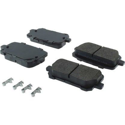 Centric Parts Disc Brake Pad Set Posi Quiet Extended Wear with Shims and Hardware for 2014-2021 Dodge Charger 106.17660
