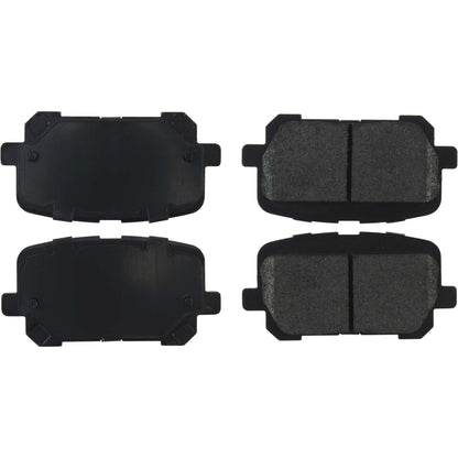 Centric Parts Disc Brake Pad Set Posi Quiet Extended Wear with Shims and Hardware for 2014-2021 Dodge Charger 106.17660