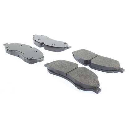 Centric Parts Disc Brake Pad Set with Semi-Metallic Friction