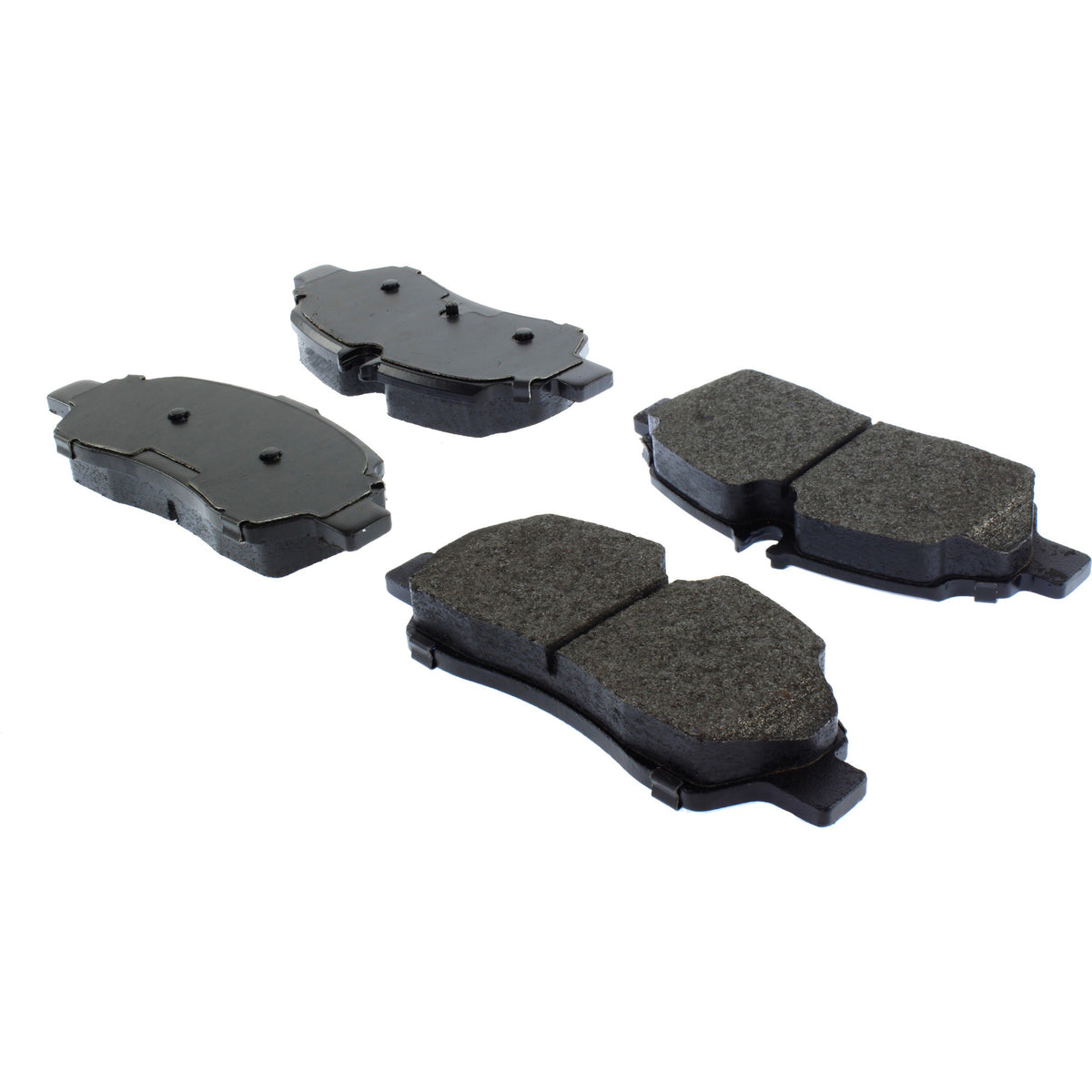 Centric Parts Disc Brake Pad Set Long wearing Semi-Metallic friction formula with noise and vibration elimination 106.17750