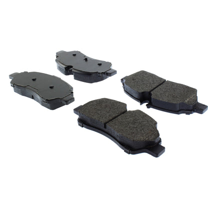 Centric Parts Disc Brake Pad Set Long wearing Semi-Metallic friction formula with noise and vibration elimination 106.17750