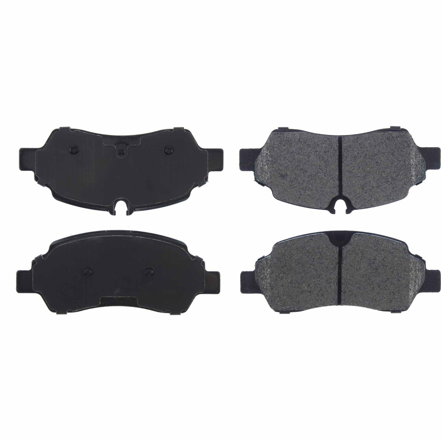 Centric Parts Disc Brake Pad Set Long wearing Semi-Metallic friction formula with noise and vibration elimination 106.17750