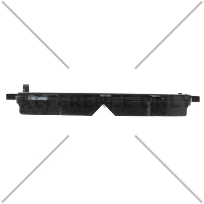 Centric Parts Disc Brake Pad Set Posi Quiet Extended Wear with Shims and Hardware for 2019-2022 Ram 2500 3500 106.60910