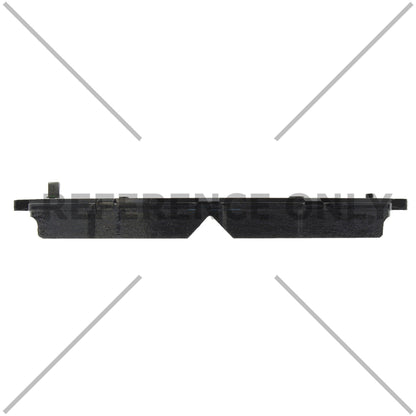 Centric Parts Disc Brake Pad Set Posi Quiet Extended Wear with Shims and Hardware for 2019-2021 Ram 3500 106.61070