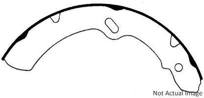 Centric Parts Drum Brake Shoe Premium 111.06810