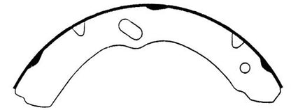 Centric Parts Premium Brake Shoes 111.06990