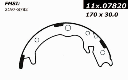Stoptech Centric Premium Parking Brake Shoes - Rear PB 111.07820