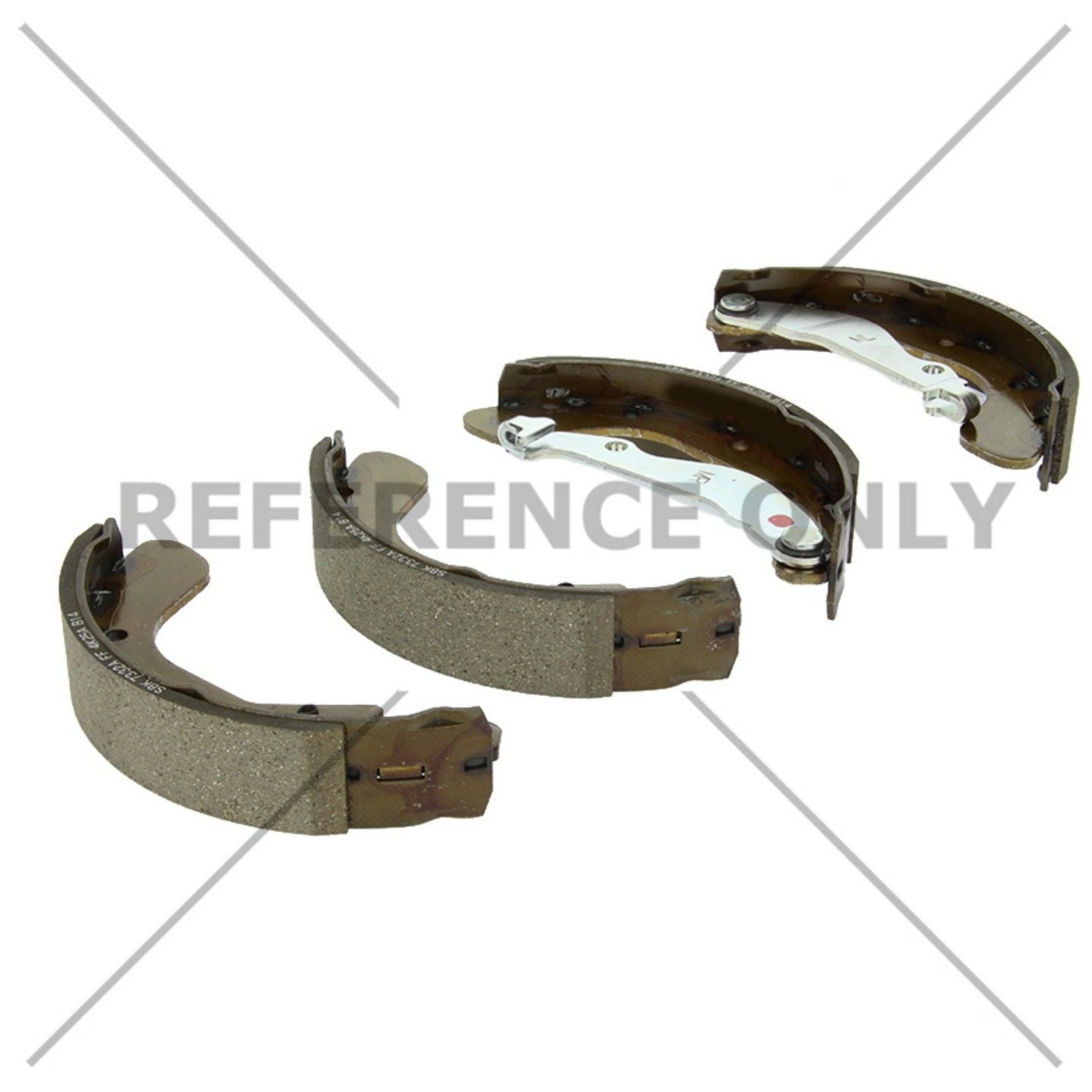 Centric Parts Drum Brake Shoe Premium with Asbestos-free friction compounds 111.08141
