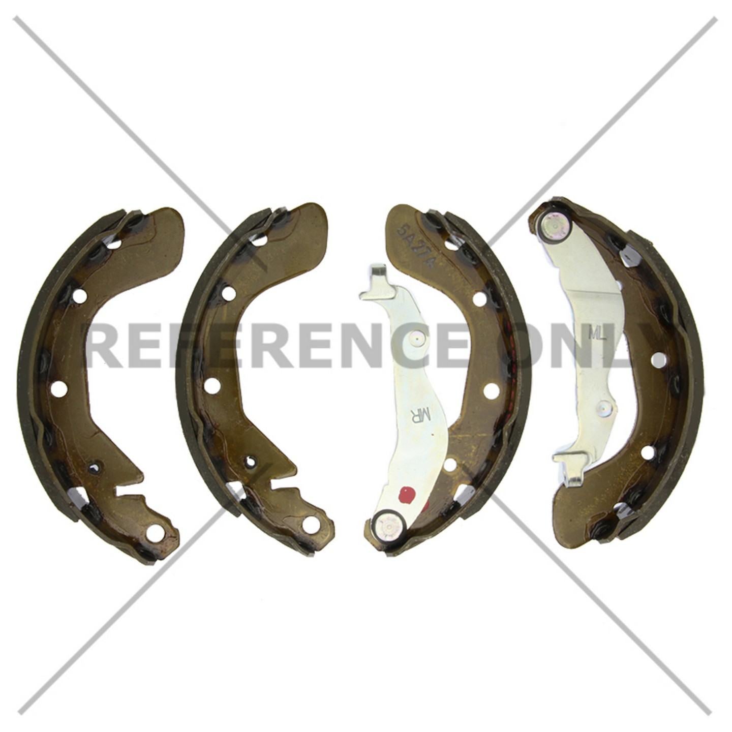 Centric Parts Drum Brake Shoe Premium with Asbestos-free friction compounds 111.08141