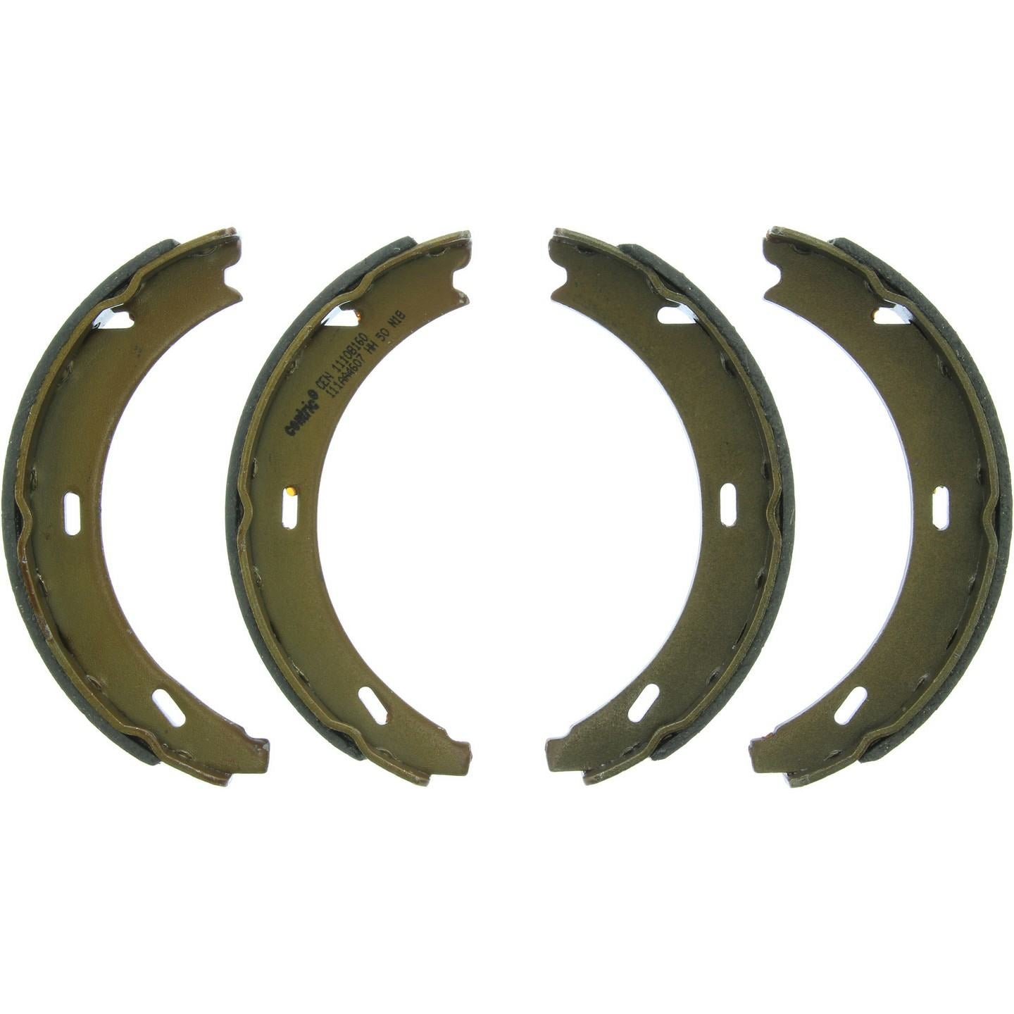Centric Parts Parking Brake Shoe with Asbestos-Free Friction for 2004-2008 Chrysler Crossfire, 1989-1993 Mercedes-Benz 190D/190E, 1993-1998 Mercedes-Benz 300E/300D/300SL/300TE, 1992-1993 Mercedes-Benz 400E/500E/500SL 111.08160