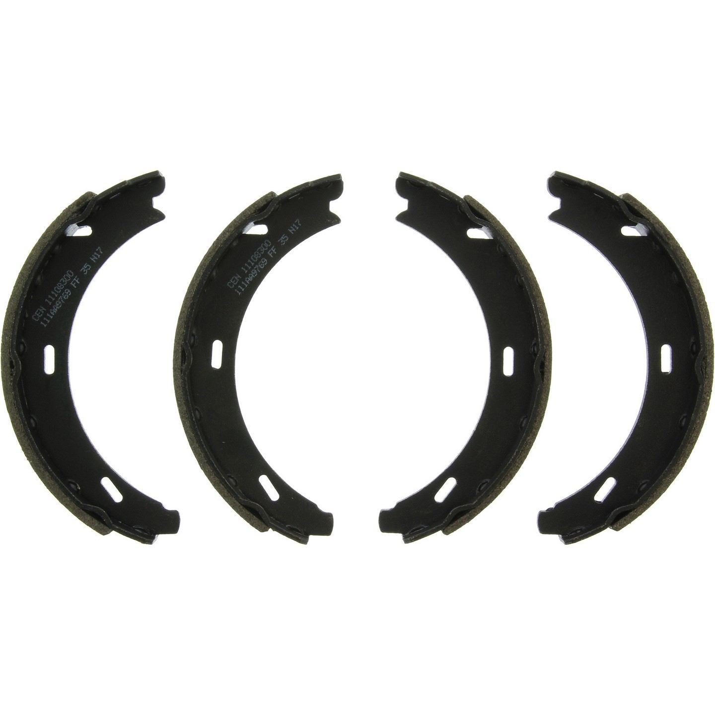 Centric Parts Parking Brake Shoe with Asbestos-Free Friction for 1993-1992 Mercedes-Benz 300SD 300SE 400SE 400SEL 500SEC 500SEL 600SEC 600SEL CL600 S320 S350 S420 S500 S600 111.08300