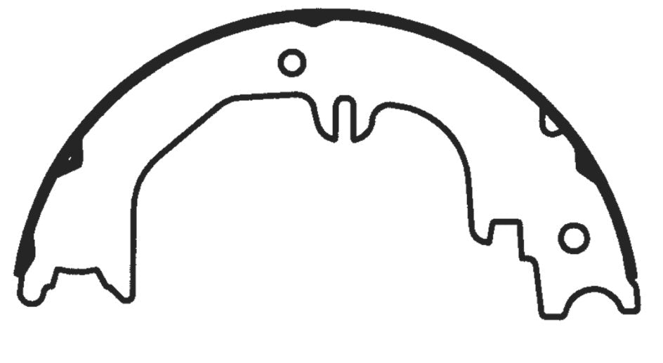 Centric Parts Parking Brake Shoe Premium for 1997-1996 Lexus LX450 2007-1998 LX470 2007-1993 Toyota Land Cruiser 111.08440