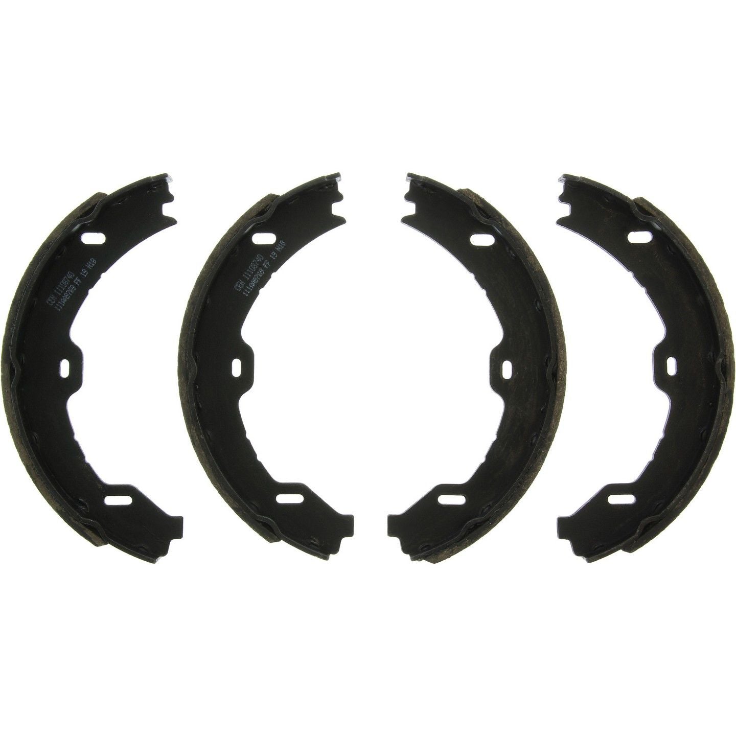 Centric Parts Parking Brake Shoe with Asbestos‑Free Friction for 2003-2012 Mercedes-Benz CLS, E, G, SL Models 111.08740