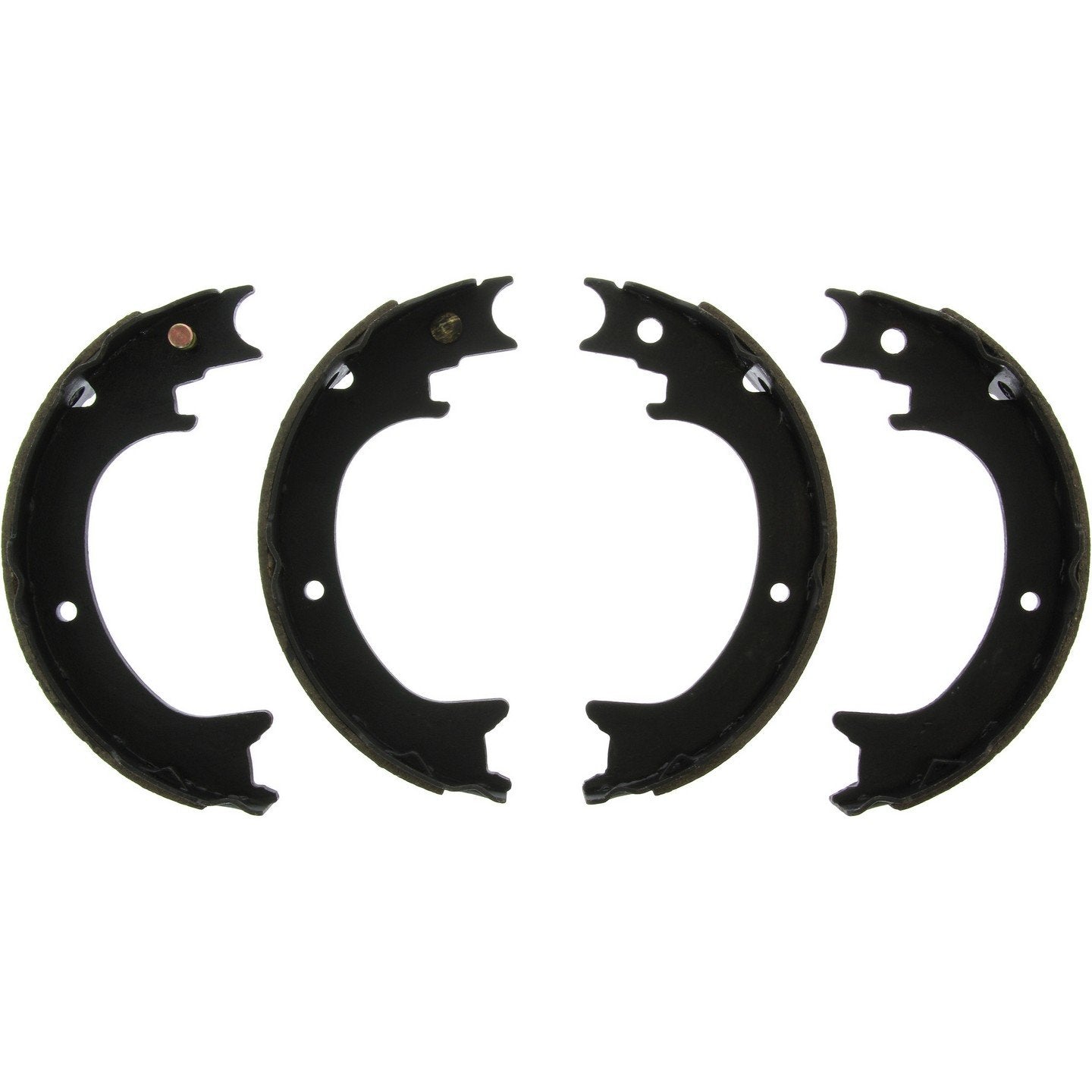 Centric Parts Parking Brake Shoe with Asbestos-Free Friction for 2006-2020 Lexus RX350, Mitsubishi Montero, Subaru Tribeca, Toyota Highlander, Sienna 111.09060