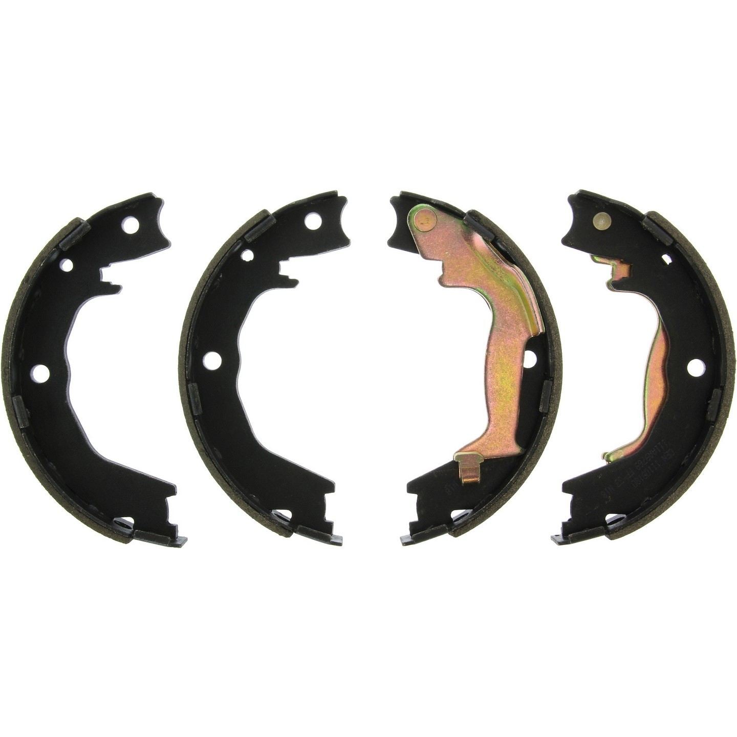 Centric Parts Parking Brake Shoe with Asbestos‑Free Friction for 2007-2009 Hyundai Entourage, 2006-2014 Kia Sedona 111.09180