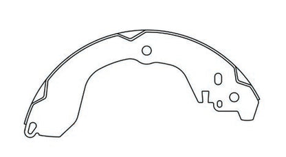 Stoptech Centric Premium Brake Shoes - Rear 111.09190