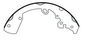 Centric Parts Premium Brake Shoes 111.09220