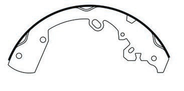 Centric Parts Premium Brake Shoes 111.09220