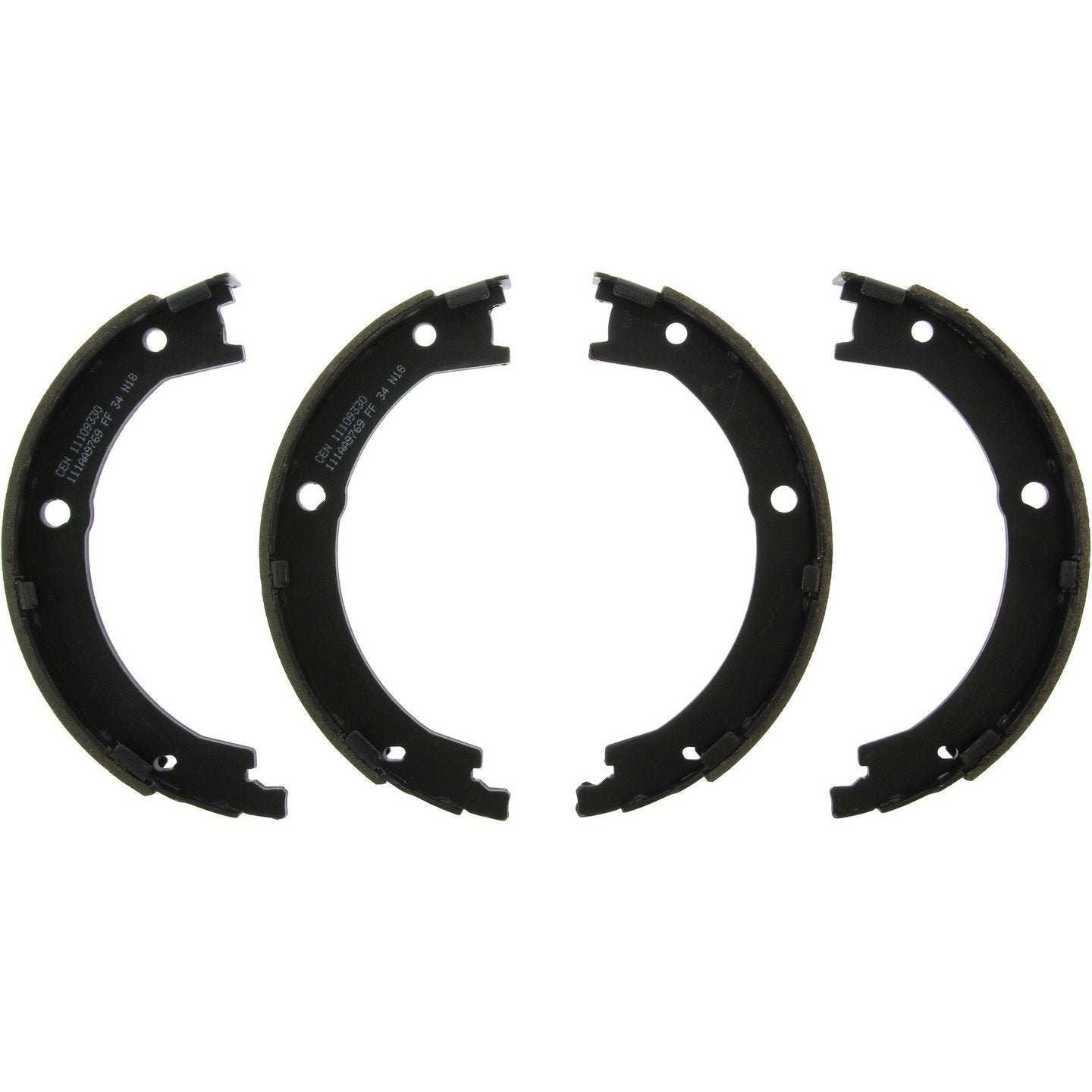 Centric Parts Premium Parking Brake Shoes 111.09330