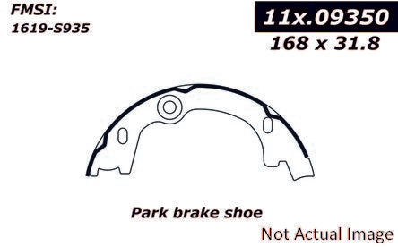 StopTech Premium Parking Brake Shoes 111.09350