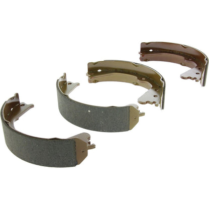Centric Parts Parking Brake Shoe with Premium Friction for 2008-2014 Ford E-150 E-250 E-350 Super Duty 2019-2023 Nissan NV1500 NV2500 NV3500 Titan XD