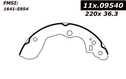 Stoptech Centric Premium Brake Shoes - Rear 111.09540