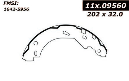 Centric Parts Drum Brake Shoe Premium 111.09560