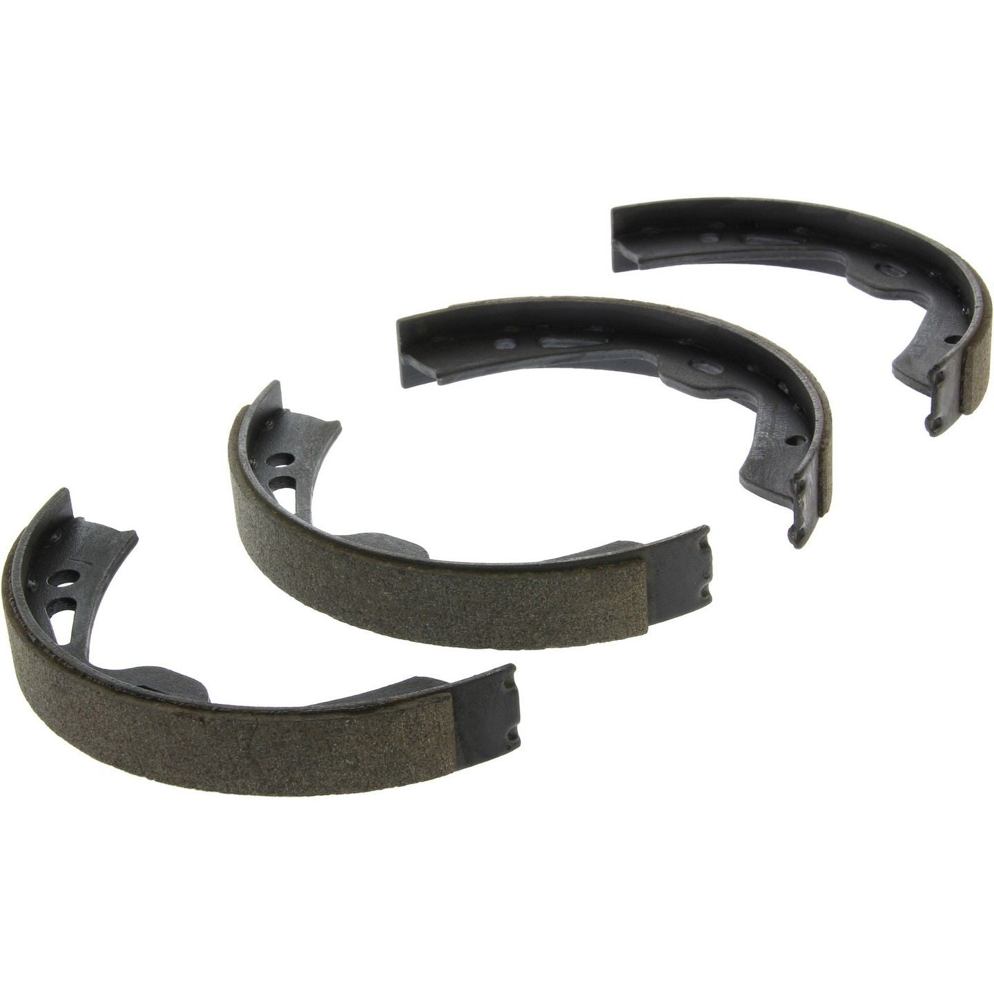 Centric Parts Parking Brake Shoe with OE‑style pins for 2013-2020 Porsche 718 Boxster Cayman 911 918 Spyder Panamera 111.09750