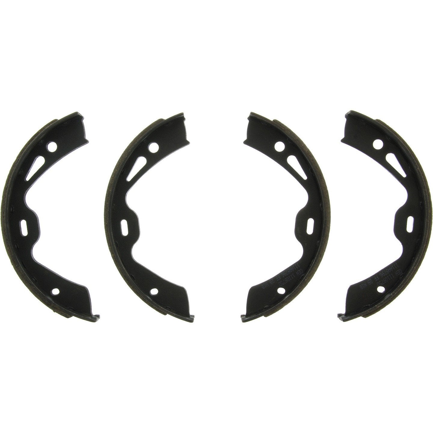 Centric Parts Parking Brake Shoe with OE‑style pins for 2013-2020 Porsche 718 Boxster Cayman 911 918 Spyder Panamera 111.09750