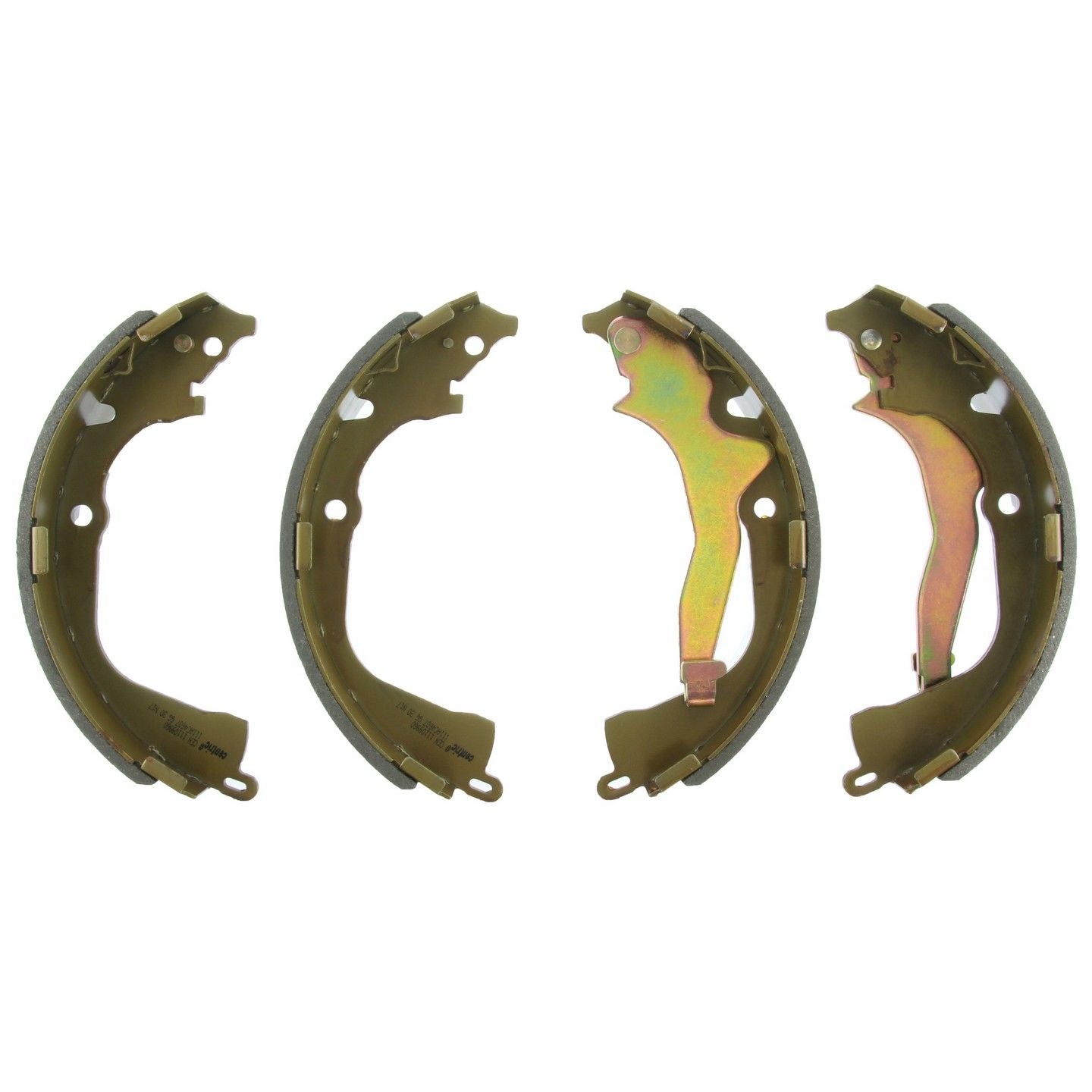 Centric Parts Drum Brake Shoe with Asbestos-Free Friction for OEM Fitment 111.09960