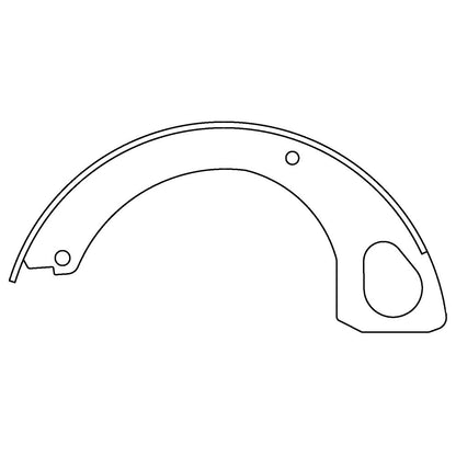Centric Parts Parking Brake Shoe 111.10070