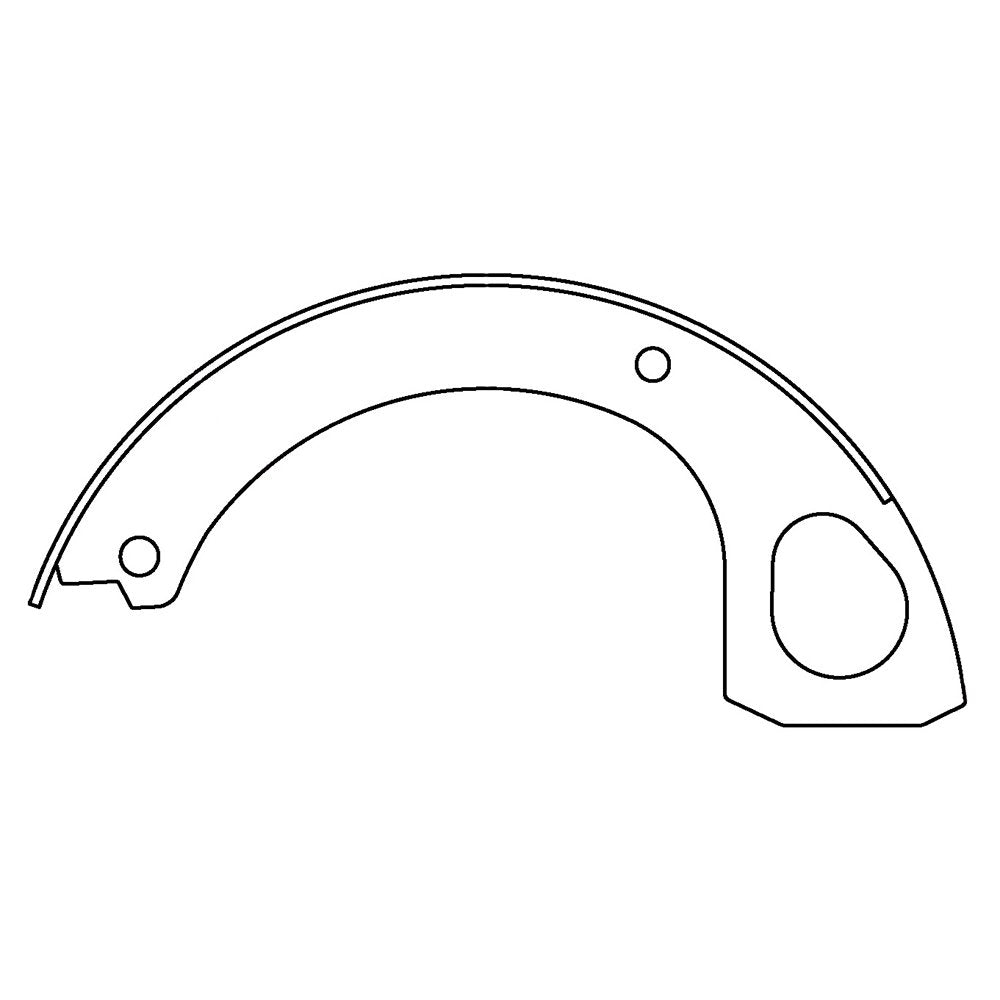 Centric Parts Premium Parking Brake Shoe for 1994-2002 Chevrolet GMC Isuzu 111.10090