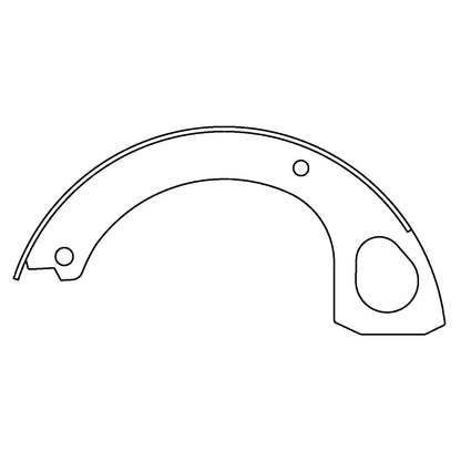 Centric Parts Premium Parking Brake Shoe for 1994-2002 Chevrolet GMC Isuzu 111.10090