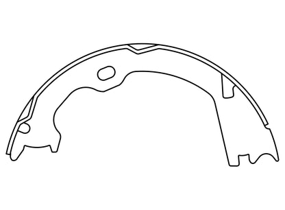 Stoptech Centric Premium Parking Brake Shoes - Rear PB 111.10230