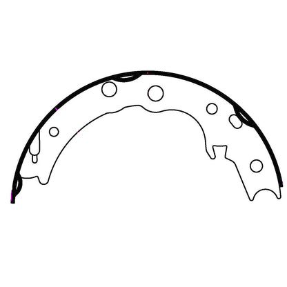Stoptech Centric Premium Parking Brake Shoes - Rear PB 111.10350