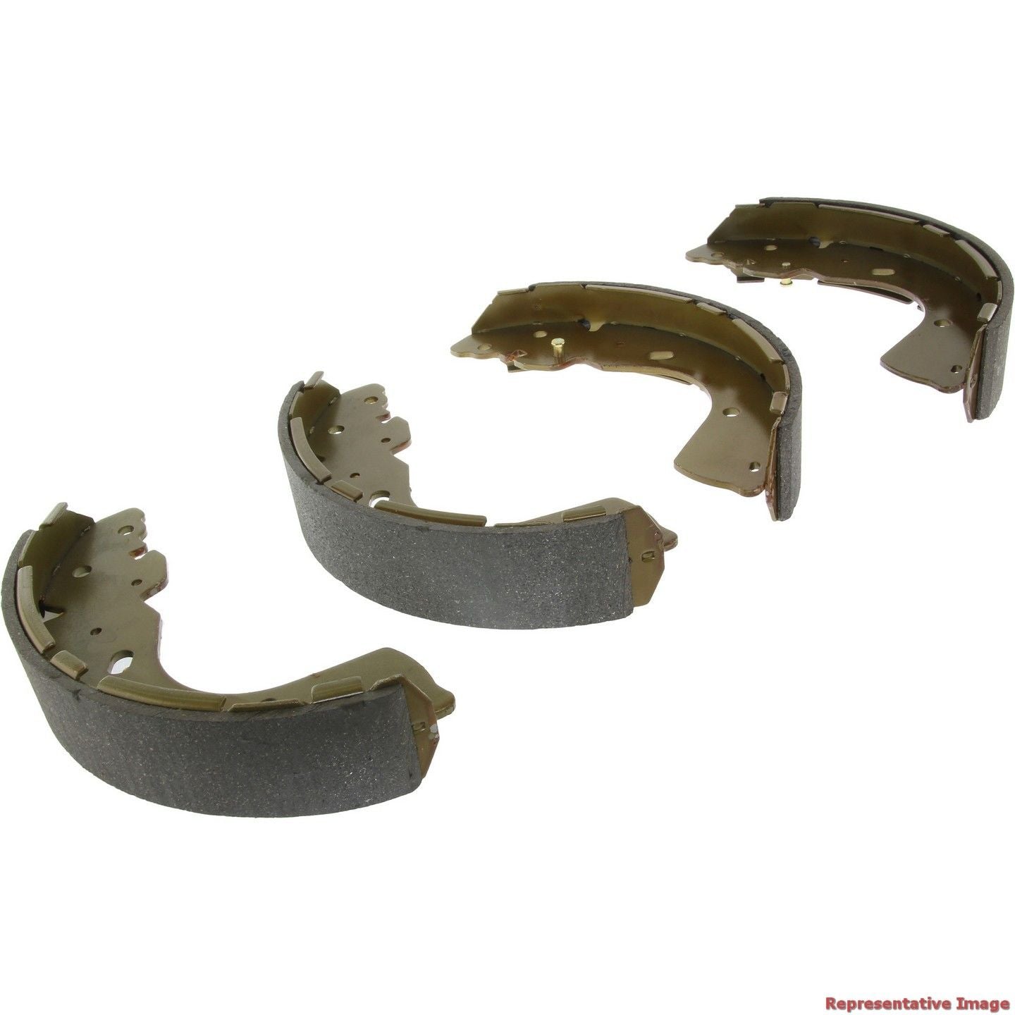 Centric Parts Drum Brake Shoe Premium with Asbestos-free friction compounds 111.10490