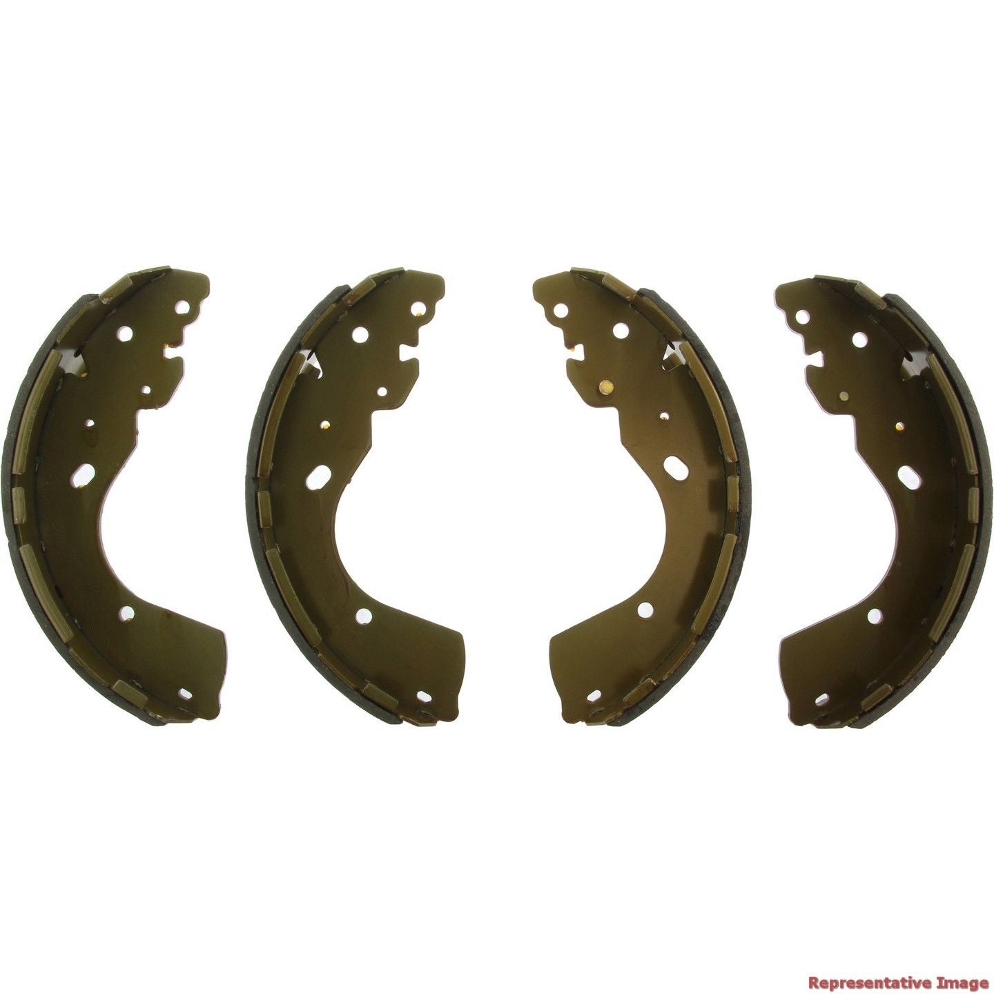 Centric Parts Drum Brake Shoe Premium with Asbestos-free friction compounds 111.10490