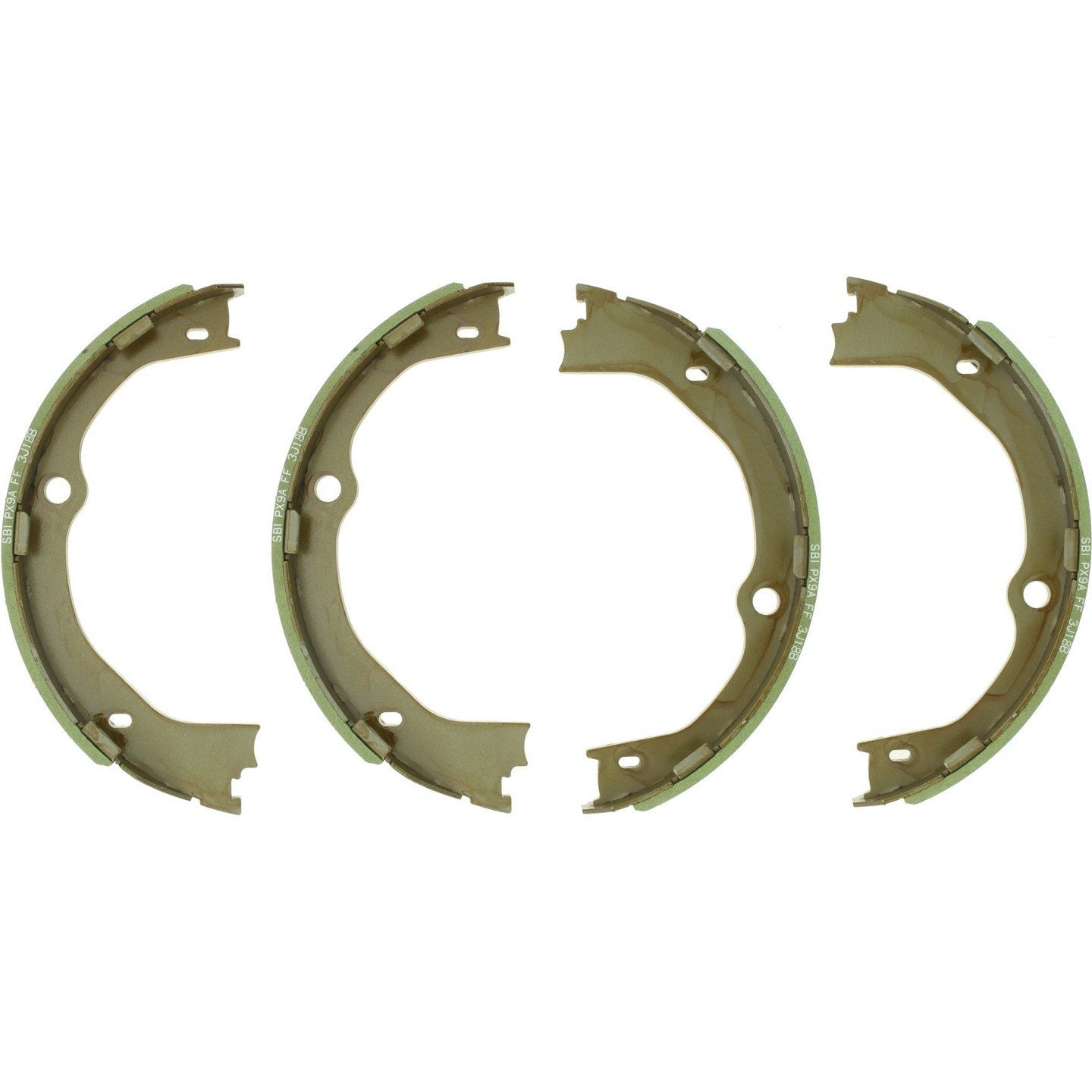 Stoptech Centric Premium Parking Brake Shoes - Rear PB 111.10510