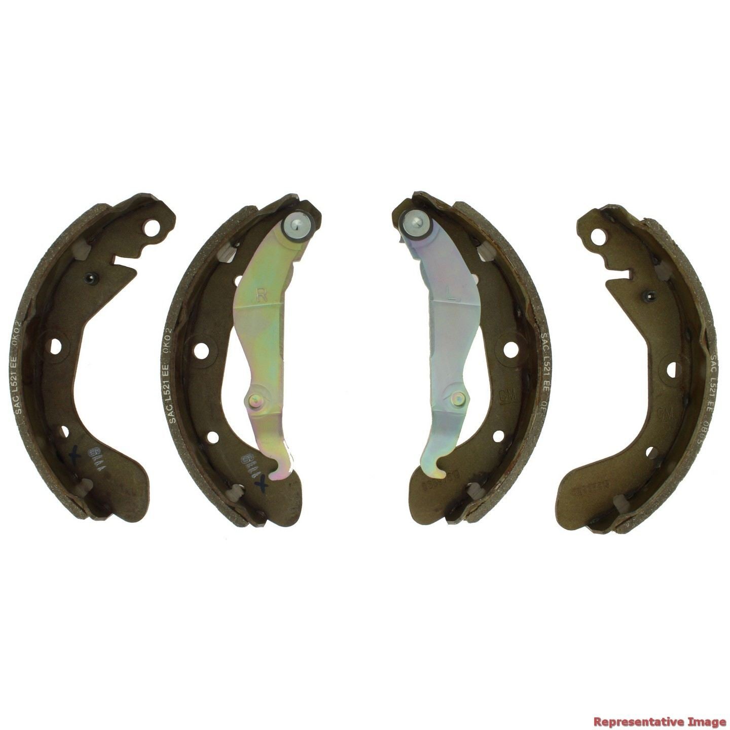 Centric Parts Drum Brake Shoe Premium 111.10650