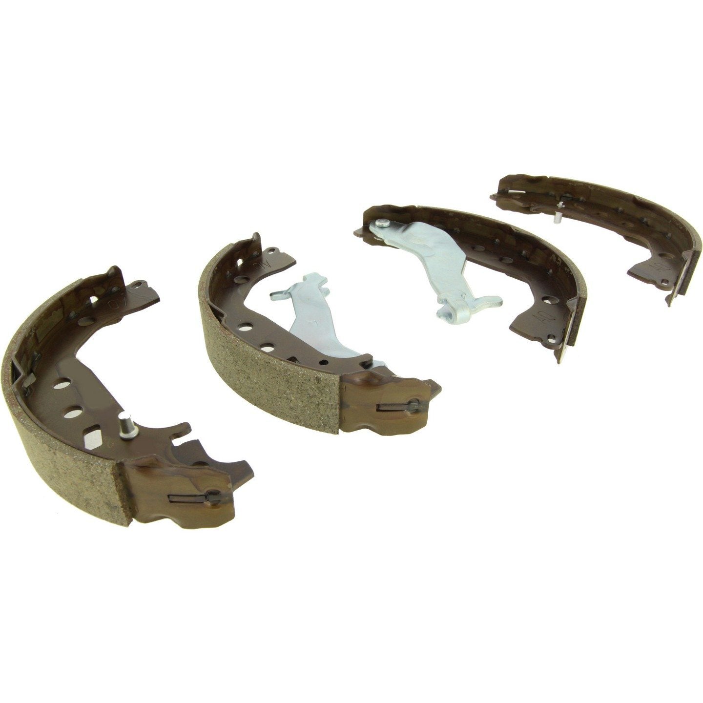 Centric Parts Drum Brake Shoe with Asbestos-Free Friction for OEM Fit 111.10701