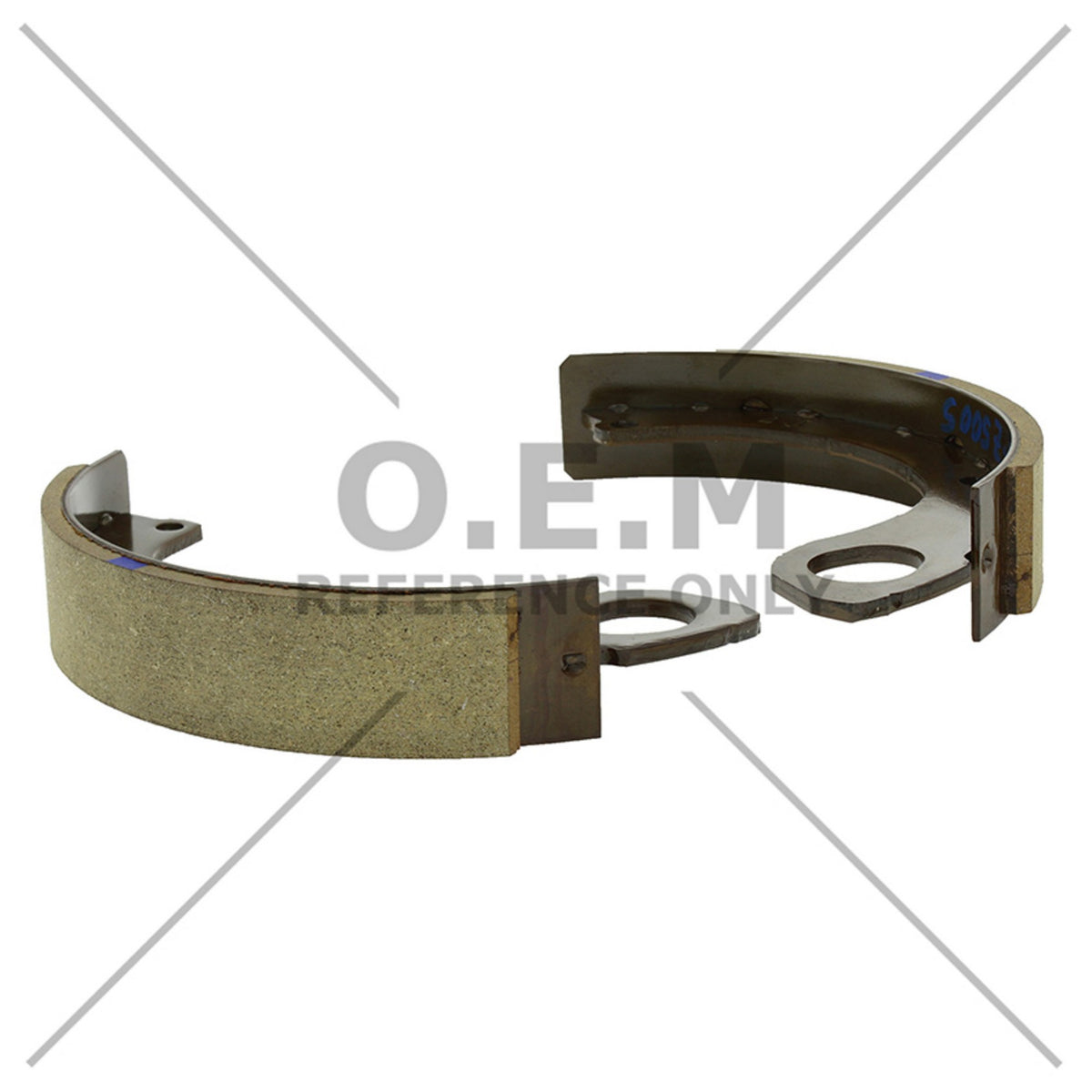 Centric Parts Premium Parking Brake Shoes with Asbestos-Free Friction for 2004-2012 111.10770