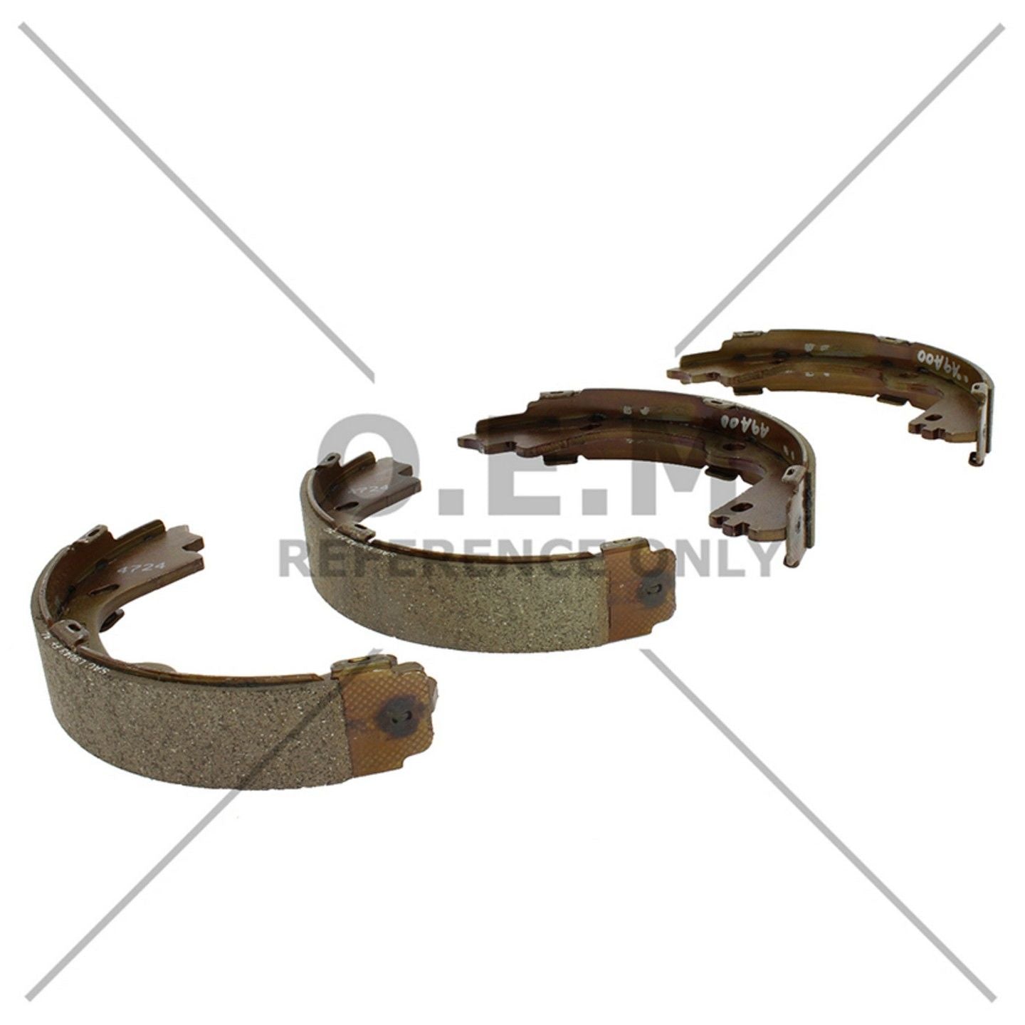 Centric Parts Premium Parking Brake Shoes 111.10780