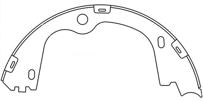 Centric Parts Parking Brake Shoe Premium for 2015-2021 Kia Sedona 111.10780