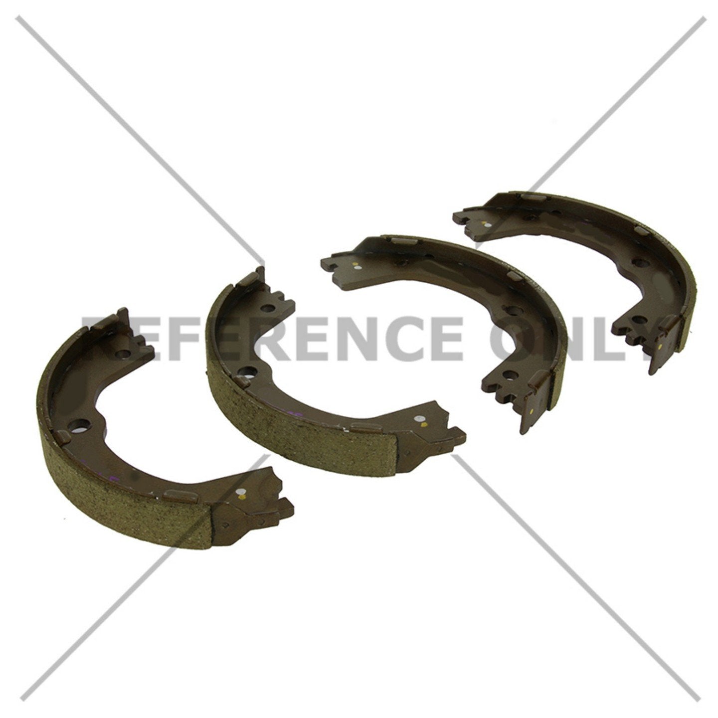 Centric Parts Parking Brake Shoe Premium with Asbestos-Free Friction for 2016-2020 Hyundai Tucson, 2017-2020 Kia Sportage 111.10860