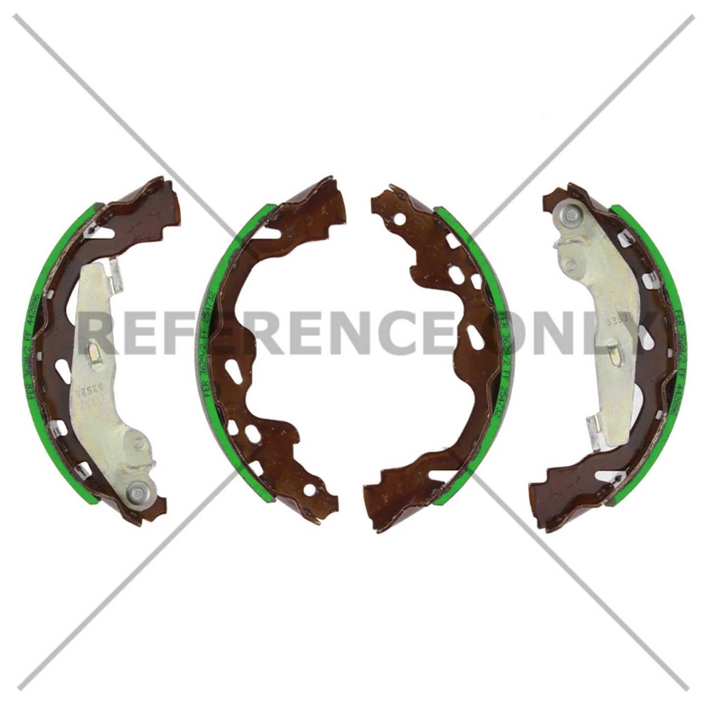 Centric Parts Premium Brake Shoes 111.10970