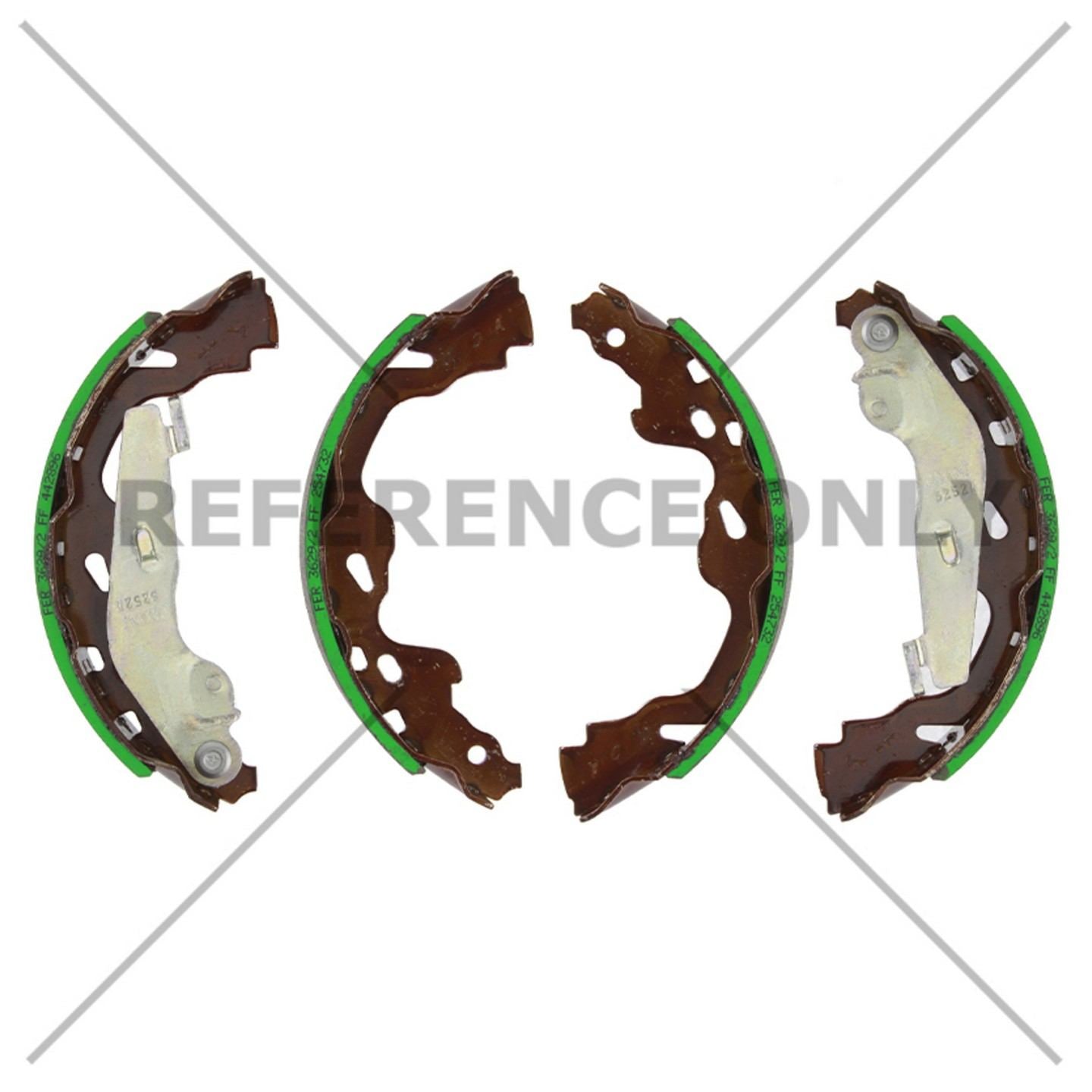 Centric Parts Drum Brake Shoe 111.10970